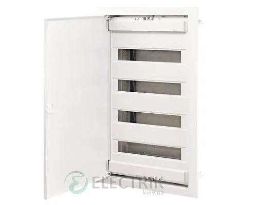 Металопластиковий електрощит ECG56 48+8 М з металевою білою дверцятом ETI 001101028