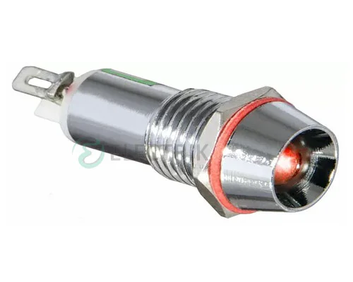Светосигнальная арматура AD22C-8 красная 24В AC/DC, АСКО-УКРЕМ