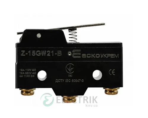 Мікроперемикач Z-15GW21-B, АСКО-УКРЕМ