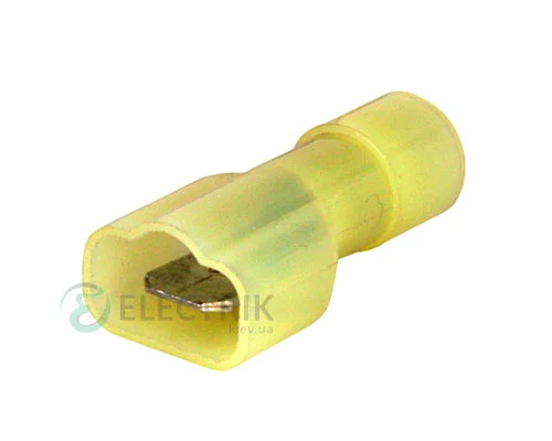 З'єднувальний наконечник 4-6 мм² "папа" (упаковка 100 шт.) e.terminal.stand.mdfn5.5.250.yellow, E.NEXT