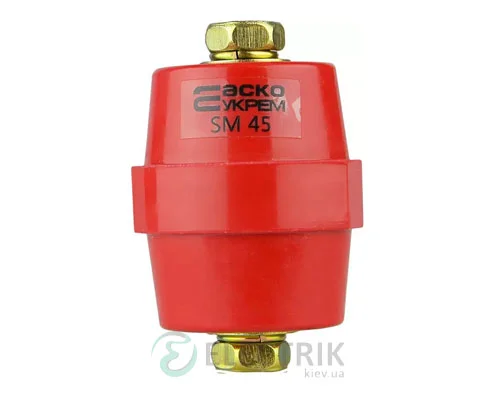 Ізолятор-утримувач силової шини SM45 (з болтом М8), АСКО-УКРЕМ