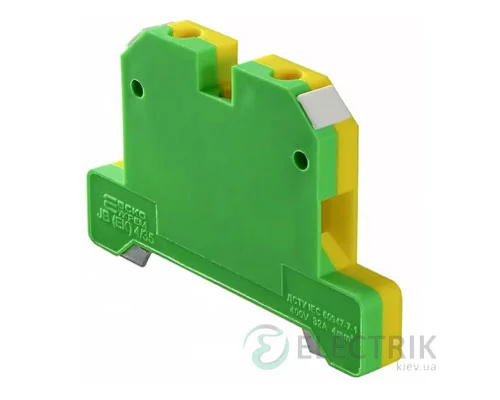 Винтовий заземлюючий контактний зажим JB(ЕК) 4/35 на DIN-рейку, АСКО-УКРЕМ