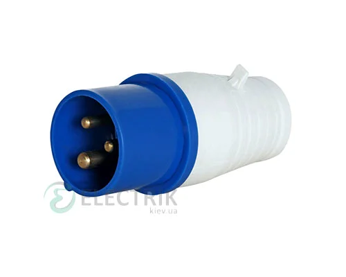 Магнітна переносна вилка e.plug.pro.3.32 (023) 2P+PE 32А 220В IP44, E.NEXT