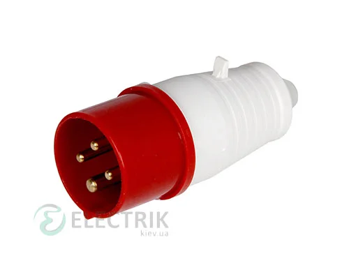 Магнітна переносна вилка e.plug.pro.4.16 (014) 3P+PE 16А 380В IP44, E.NEXT