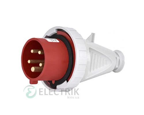 Вилка кабельна EVH-3253 IP67 (32A, 400V, 3P+N+PE), ETI (Словенія)