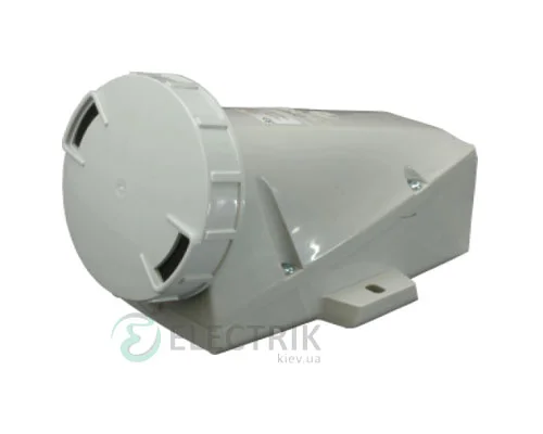 Розетка настінна EZH-6343 IP67 (63A, 400V, 3P+PE), ETI (Словенія)