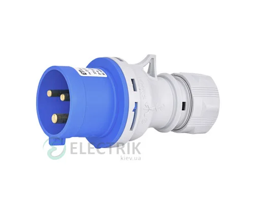 Вилка кабельна EV-3232 IP44 (32A, 230V, 2P+PE), ETI (Словенія)