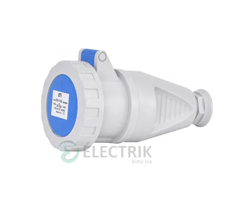 Розетка кабельна ESH-1632 IP67 (16A, 230V, 2P+PE), ETI (Словенія)