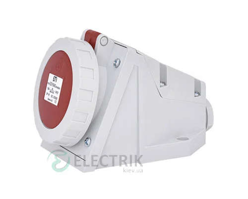 Розетка настінна EZH-1643 IP67 (16A, 400V, 3P+PE), ETI (Словенія)