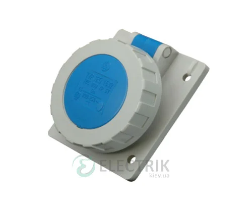 Вбудована розетка EEH-1632 IP67 (16A, 230V, 2P+PE), ETI (Словенія)