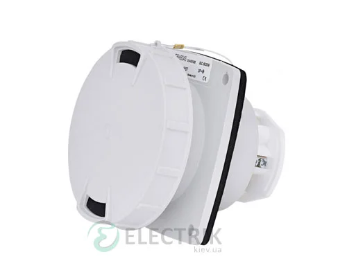 Розетка встраиваемая EEH-6343 IP67 (63A, 400V, 3P+PE), ETI (Словения)