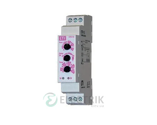 Багатофункціональне реле часу ETR-10 AC/DC 16А, ETI (Словенія)