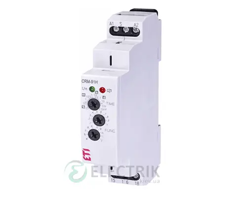Багатофункціональне реле часу CRM-91H UNI 12-240V AC/DC (1x16A_AC1), ETI, 2470001