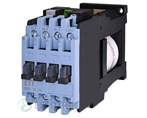 Контактор CES 12.10 24V/DC 12A 5,5kW AC3, ETI