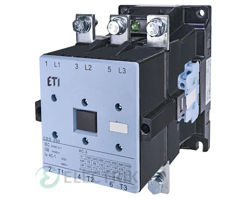 Контактор CES 250.22 230V/AC 250A 132kW AC3, ETI