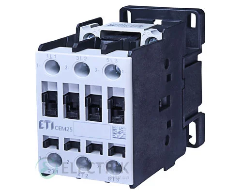 Контактор CEM 25.01 230V/AC 25A 11kW AC3, ETI
