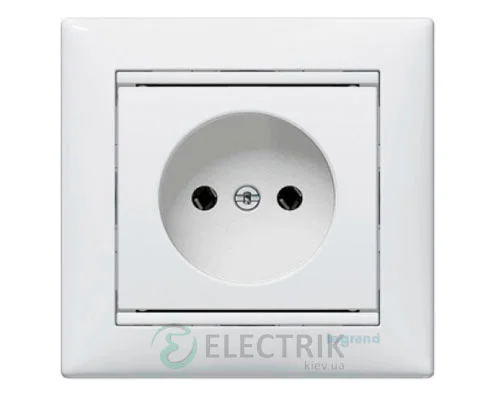 Розетка без заземлення 16А Legrand Valena 774416 (біла)