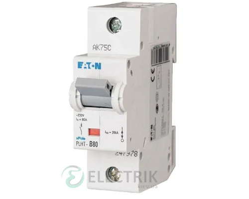 Автоматичний вимикач EATON PLHT-C80 (247987)