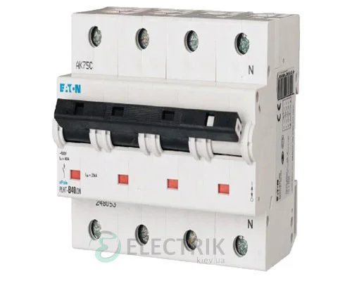 Автоматичний вимикач EATON PLHT-C40/3N (248062)