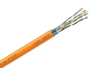 Кабель ФТП нг Category 5e F/UTP LSZH 4х2х24 AWG внутренний (305м) ЗЗЦМ