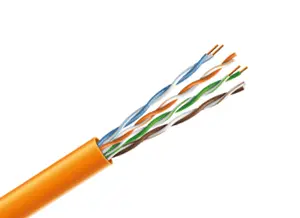 Кабель ЮТП нг Cat.5e U/UTP 4х2х24 AWG LSZH внутренний (305м) ЗЗЦМ