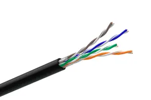 Кабель ЮТП наружный Cat5e U/UTP 4х2х24 AWG (305м) ЗЗЦМ