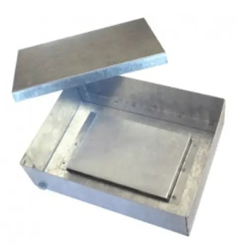 Коробка стальная ответвительная 100×100×65, IP54, огнестойкость Р90
