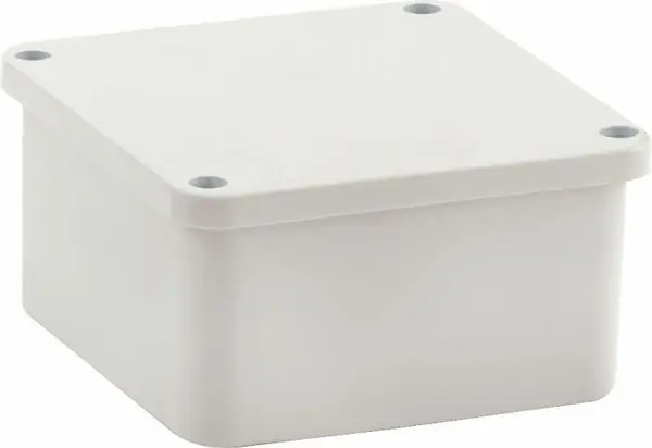 Коробка монтажная ABS 85×85×50, с винтами, IP54, AP
