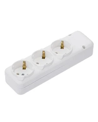 Колодка Neomax YK420 3 гнізда з заземленням