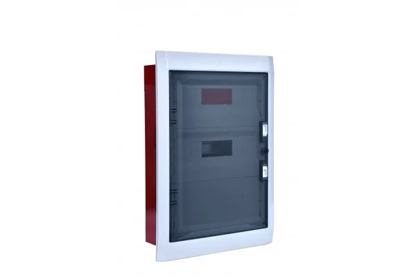 Корпус металлический с пластиковой крышкой 36-мод. встраиваемый IP40