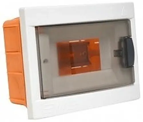 Щит распределительный встраиваемый ЩРВ-П-6 IP41 185х140х100