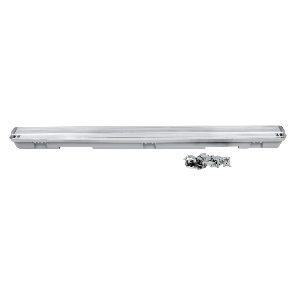 Корпус светильника влагозащищённый MEGALIGHT ДПП 2×600 IP65 (2-стороннее подключение)