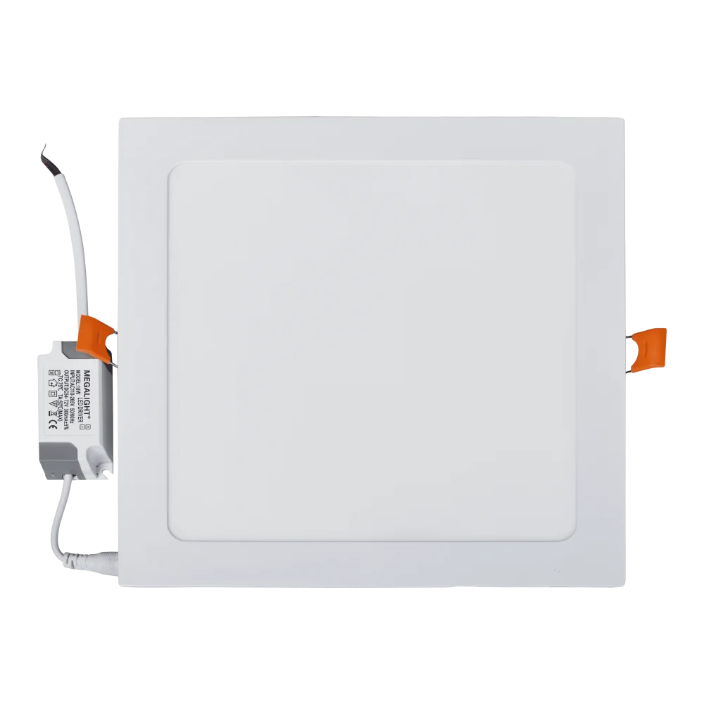 Світлодіодний вбудований квадратний LED-світильник 18Вт 4000К MEGALIGHT SQUARE-B
