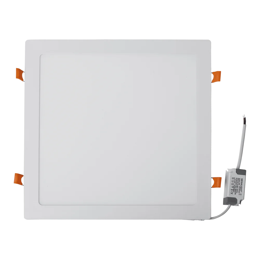 Світлодіодний вбудований квадратний LED-світильник 24Вт 4000К MEGALIGHT SQUARE-B