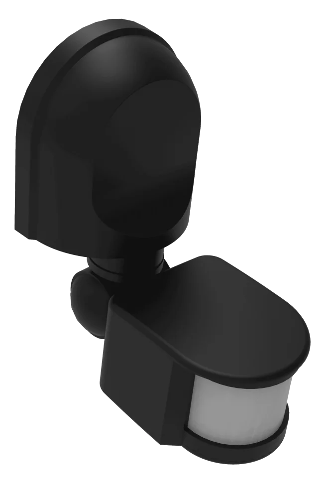 Датчик движения инфракрасный MEGALIGHT SCOUT-300 180° чёрный (настенный) IP44