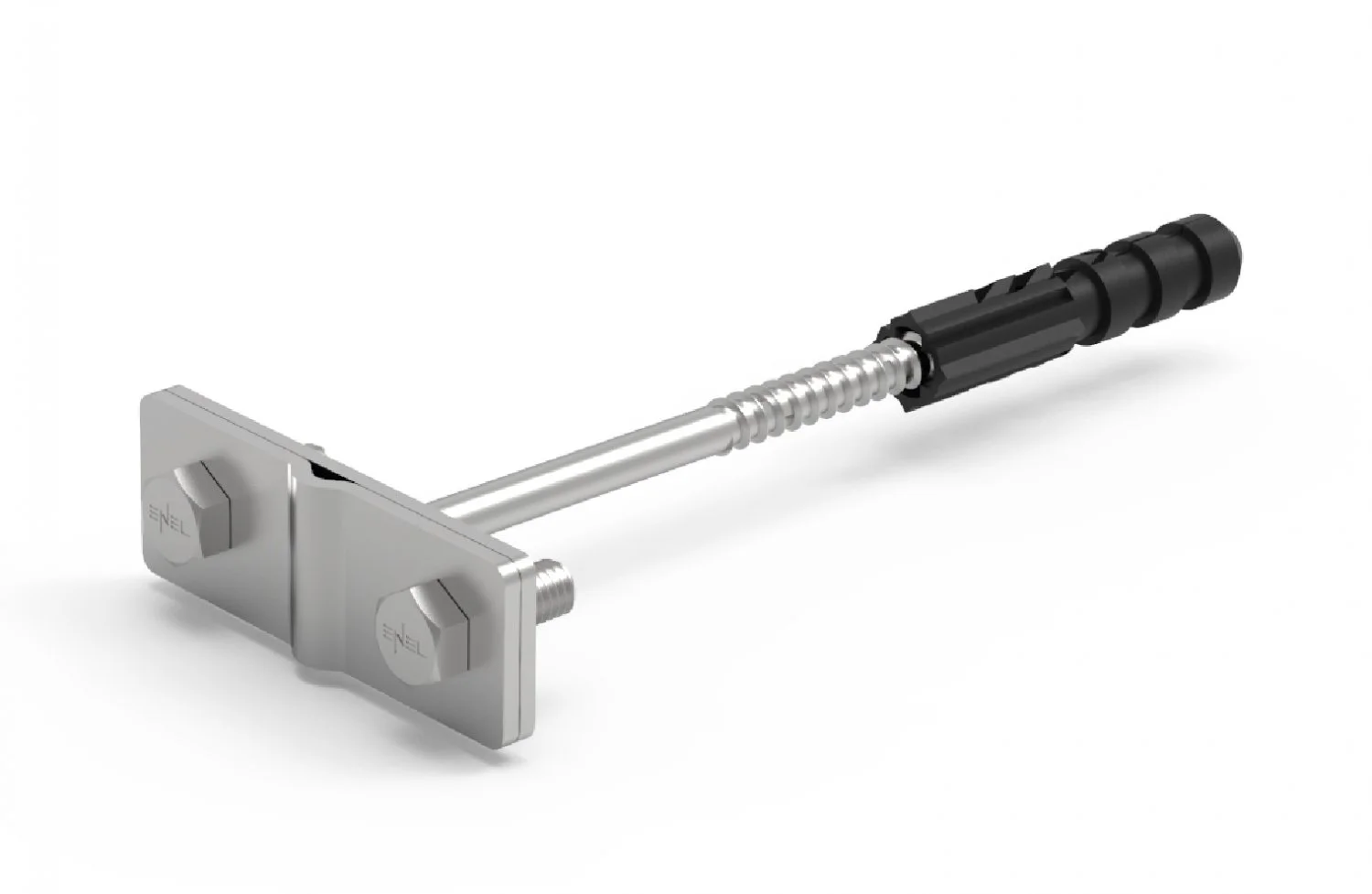 Тримач прута DR6-10 на стіні ENEL D160 Zn (H=160мм)