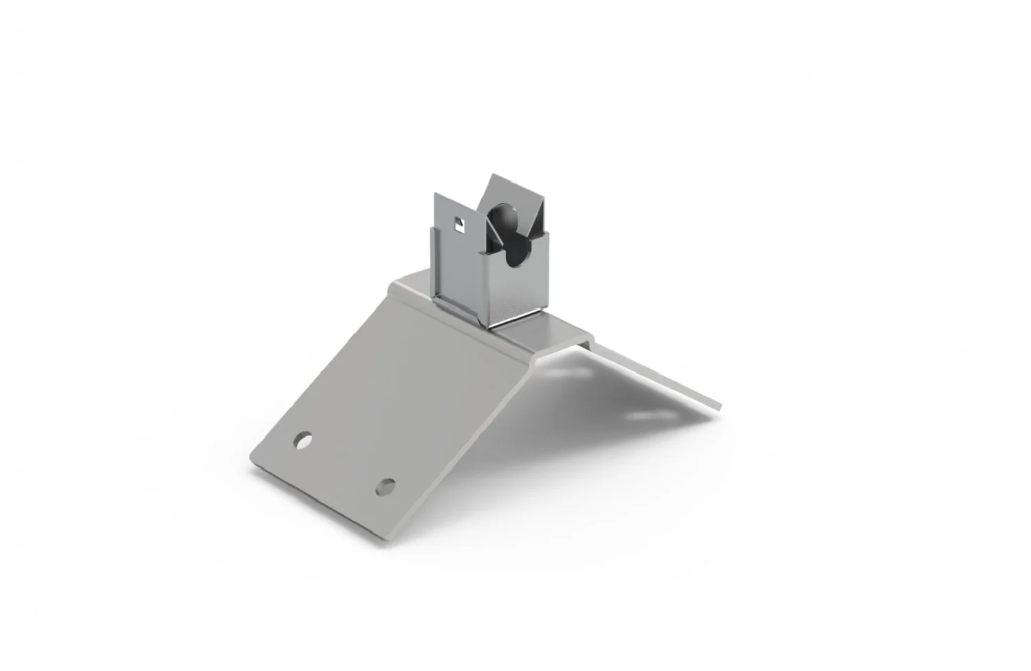 Коньковый держатель прута DR8 угловой с Easylock ENEL DY-E Zn/Ni