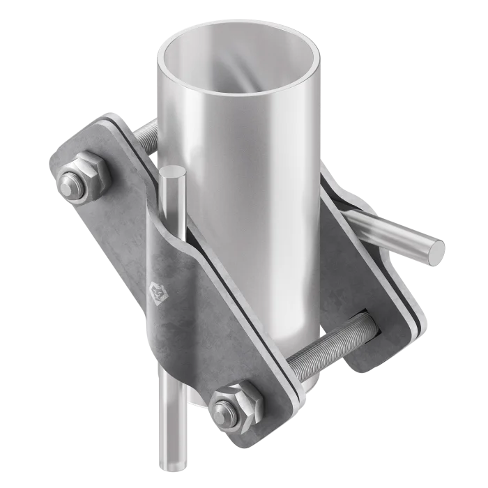 З'єднувач до труби D50-60 (StZn)