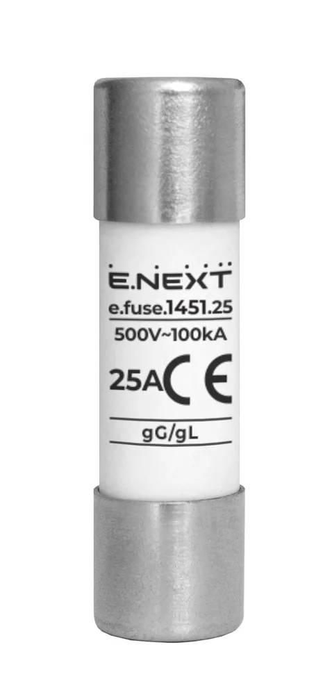 Предохранитель плавкий e.fuse.1451.25, типоразмер 14х51, 25А