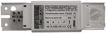 Балласт электромагнитный e.ballast.magnetic.230.30 для люминесцентных ламп 30 Вт