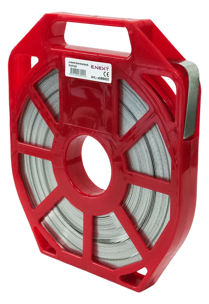 Стальная бандажная лента e.steel.band.stand.19.07.50, 19х0,7мм, 50м