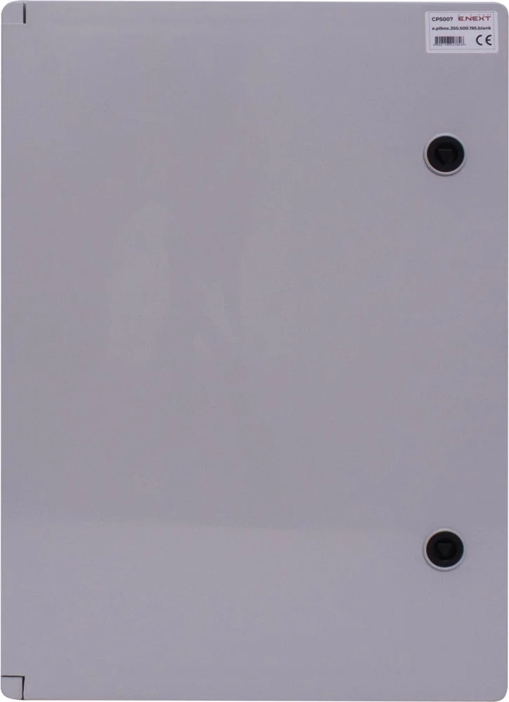 Корпус удароміцний з АБС-пластика e.plbox.350.500.195.blank, 350х500х195мм, IP65