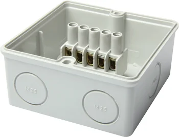 Коробка розподільча e.industrial.db.925.k, 200х160х98 з клемною колодкою
