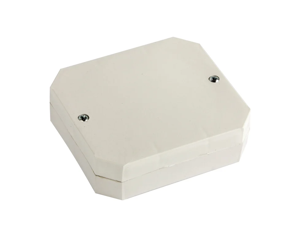Коробка розподільча e.db.stand.r4.85x85x35K з клемником, 85х85х35 мм, IP 44, Р 4, зовнішня