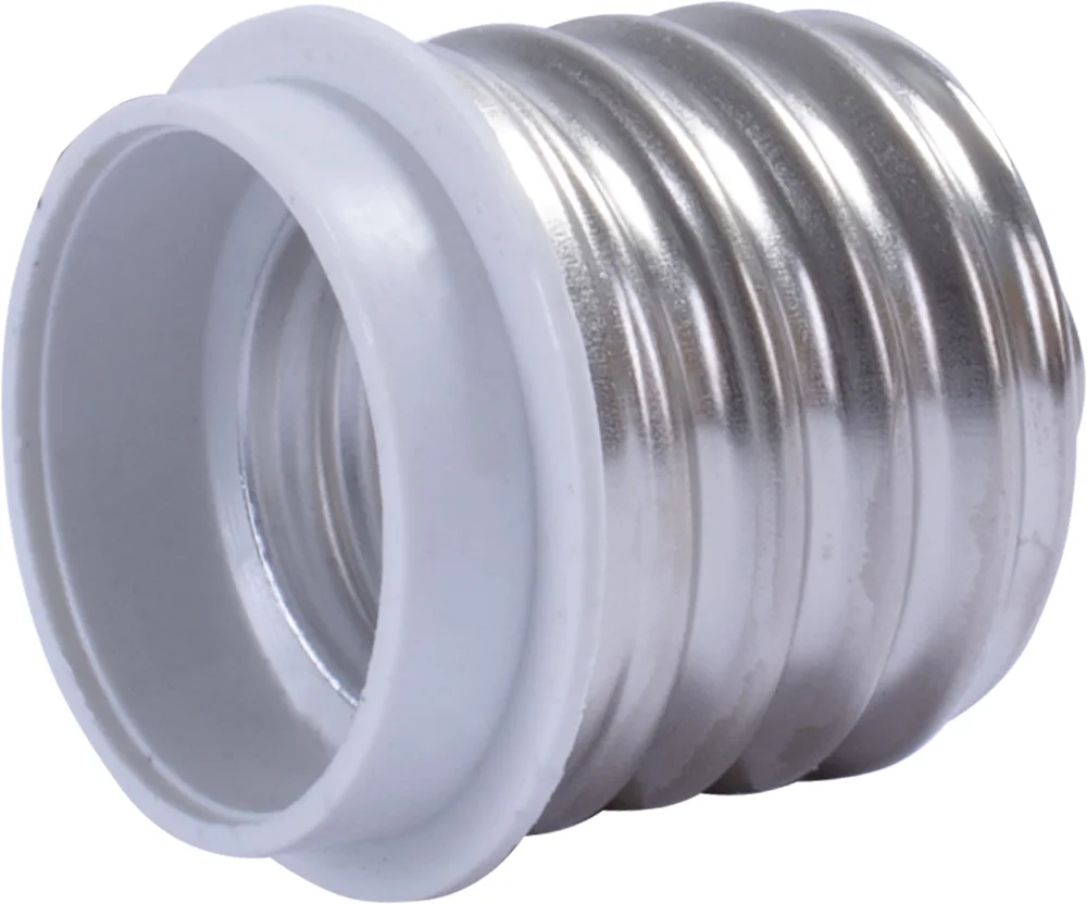 Перехідник e.lamp adapter.Е40/Е27.white, з патрону Е40 на Е27, пластиковий