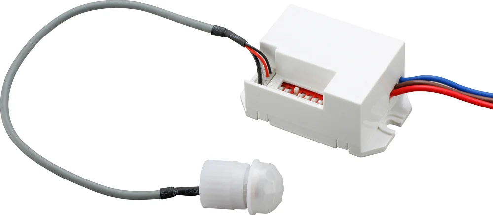 Датчик руху інфрачервоний e.sensor.pir.24.white,  360°, білий
