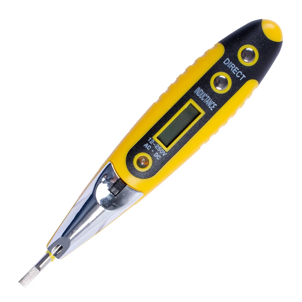 Індикатор-тестер e.tool.test10  130х3 прямий шліц АС/DC12-250В