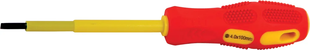 Викрутка ізольована e.tool.st.404 (4*100) шліц