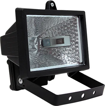 Прожектор галогенный e.halogen.1000.black 1000Вт чёрный