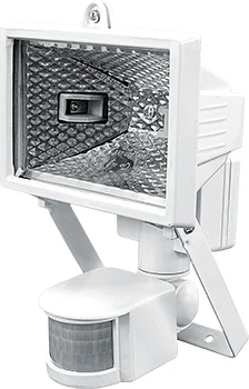 Прожектор галогенный e.halogen.move.500.white 500Вт белый с датчиком движения